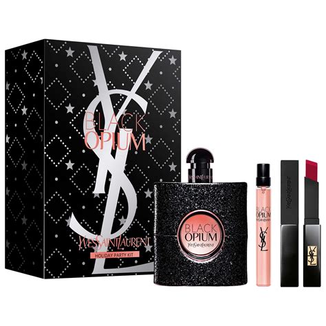 ysl black opium gift set 30ml|Black Opium 30ml gift set.